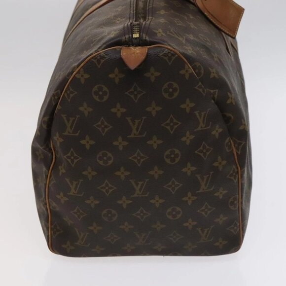 LOUIS VUITTON Monogram Keepall 55 Boston Bag - Picture 4 of 16